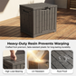 Waterproof Outdoor Storage Box with Lockable Lid