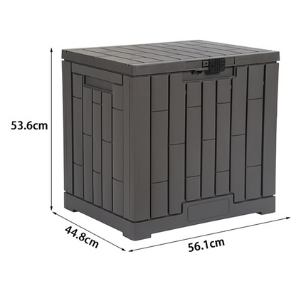 Waterproof Outdoor Storage Box with Lockable Lid