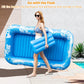🥳2026 HOT SALE🥳💞50K+ SOLD!😎💦 63% OFF! Inflatable Tanning Pool Lounger – Smart spray cools you automatically. Detachable pillow, cup holders & safety handles. Holds 2 adults (350lb). Perfect for garden or beach! 🏖️🌞