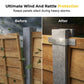 Heavy-Duty Z-Brackets for Wood Fencing