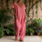 🔥2026New Style🔥Casual Oversized V-Neck One-Piece Jumpsuit – Soft Fabric, Slim & Trendy