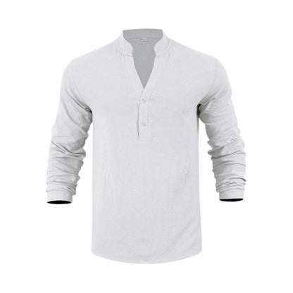 🔥2026 New Style🔥Men's Classic Henley Tee – Lightweight Casual Top for Spring Summer & Fall