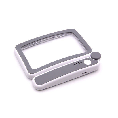 Foldable, Handheld Reading Magnifier with Illumination 🔍💡📖✨