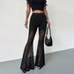 💐50% OFF ! Floral Lace Flare Pants – Trendy & Feminine ✨👖【Limited Offer】