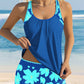 🥳2026 HOT SALE🥳💞50K+ SOLD!✨👙Women's Print Tankini & Shorts 2-Piece Swimwear Set