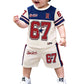 Boys' 3D Print T-Shirt & Shorts Set
