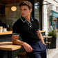 👕 50% OFF NOW! 🌞 Summer Casual Short Sleeve Polo Shirt – Breathable Fabric, Classic Fit & Perfect for Daily Wear 🏠