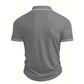 👕 50% OFF NOW! 🌞 Summer Casual Short Sleeve Polo Shirt – Breathable Fabric, Classic Fit & Perfect for Daily Wear 🏠