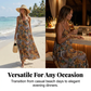 🔥2026 HOT SALE 50% OFF!!!👗Women's Summer Backless Spaghetti Strap Maxi Dress