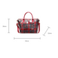 Women's Plaid PVC Tote Bag