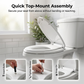 2-in-1 Adult & Child Toilet Seat