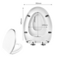 2-in-1 Adult & Child Toilet Seat