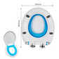 2-in-1 Adult & Child Toilet Seat
