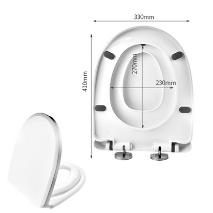 2-in-1 Adult & Child Toilet Seat