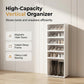 🥾50% OFF !!!⏰Foldable Installation-Free Shoe Cabinet with Clear Doors