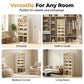 🥾50% OFF !!!⏰Foldable Installation-Free Shoe Cabinet with Clear Doors