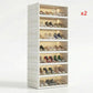 🥾50% OFF !!!⏰Foldable Installation-Free Shoe Cabinet with Clear Doors