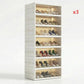 🥾50% OFF !!!⏰Foldable Installation-Free Shoe Cabinet with Clear Doors