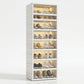 🥾50% OFF !!!⏰Foldable Installation-Free Shoe Cabinet with Clear Doors