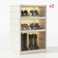 🥾50% OFF !!!⏰Foldable Installation-Free Shoe Cabinet with Clear Doors