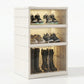 🥾50% OFF !!!⏰Foldable Installation-Free Shoe Cabinet with Clear Doors