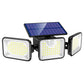 📢📢30% OFF !! ⏰3-Head Solar Security Light with Motion Sensor