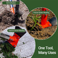 2-in-1 Garden Hoe and Rake with Long Handle