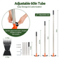 2-in-1 Garden Hoe and Rake with Long Handle