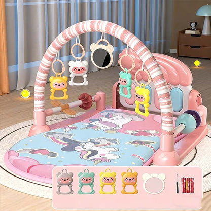🥳 2026 HOT SALE 🥳💞 50K+ SOLD! 💥 50% OFF! 🔥 3-in-1 Baby Musical Piano Play Mat – Touch-Sensitive Keys, Animal Sounds & Perfect for Tummy Time, Sitting & Toddler Play 🎹✨