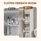 🔥 50% OFF! ✨Narrow Storage Cabinet with Wheels– 1–5 Layers, Wheels & Magnetic Door | Stackable Organizer for Kitchen, Bathroom & Bedroom 🗄️