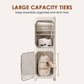 🔥 50% OFF! ✨Narrow Storage Cabinet with Wheels– 1–5 Layers, Wheels & Magnetic Door | Stackable Organizer for Kitchen, Bathroom & Bedroom 🗄️