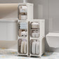 🔥 50% OFF! ✨Narrow Storage Cabinet with Wheels– 1–5 Layers, Wheels & Magnetic Door | Stackable Organizer for Kitchen, Bathroom & Bedroom 🗄️