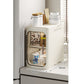 🔥 50% OFF! ✨Narrow Storage Cabinet with Wheels– 1–5 Layers, Wheels & Magnetic Door | Stackable Organizer for Kitchen, Bathroom & Bedroom 🗄️