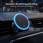 15W Magnetic Wireless Car Charger with Ambient Light