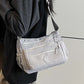 Lightweight Nylon Multi-Pocket Crossbody Bag