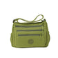 Lightweight Nylon Multi-Pocket Crossbody Bag