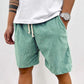 🩳 50% OFF NOW! 🌿 Men's Casual Relaxed Fit Drawstring Shorts – Adjustable Waistband, Solid Color & Low-Maintenance ✨