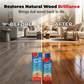 💐 Last Day Special Price £9.99 ! 🔥Buy 2 Get 1 Free🎁Gloss Wood Floor Polish – Instant Mirror Shine ✨🪵【Limited Offer】
