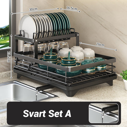 🍽️ 50% OFF! 🧺 Over-Sink Dish Drying Rack – Foldable, space-saving & sturdy ✨