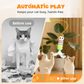 🐈 50% OFF NOW! 🧶 Automatic Retractable Cat Teaser Toy – Motion-Activated, Durable String & Perfect for Indoor Cat Exercise & Fun 🏠