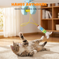 🐈 50% OFF NOW! 🧶 Automatic Retractable Cat Teaser Toy – Motion-Activated, Durable String & Perfect for Indoor Cat Exercise & Fun 🏠