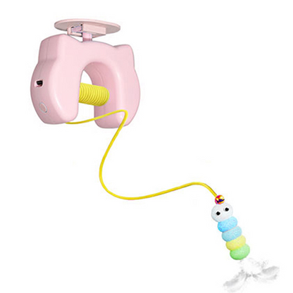 🐈 50% OFF NOW! 🧶 Automatic Retractable Cat Teaser Toy – Motion-Activated, Durable String & Perfect for Indoor Cat Exercise & Fun 🏠