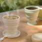 Silicone Collapsible Travel Cup with Lid & Lanyard