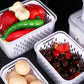 📢📢50% OFF !! ⏰🍇 3-Pack Berry Keeper for Fridge | Fruit Containers with Drain Tray | Keeps Produce Dry & Fresh Longer