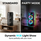 🥳2026 HOT SALE🥳💞50K+ SOLD!🎤🔊 50% OFF! Portable Bluetooth Speaker with Mic – 16W loud sound, RGB lights & wired microphone. Perfect for karaoke, square dancing & outdoor stalls. Grab & go with shoulder strap. 🕺✨