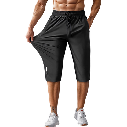 💐50% OFF! Men‘s Quick-Dry Sports Capris – Lightweight & Breathable for Running 🏃💨【Limited Offer】