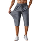 💐50% OFF! Men‘s Quick-Dry Sports Capris – Lightweight & Breathable for Running 🏃💨【Limited Offer】