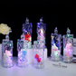 LED Rose Flower Light Candle
