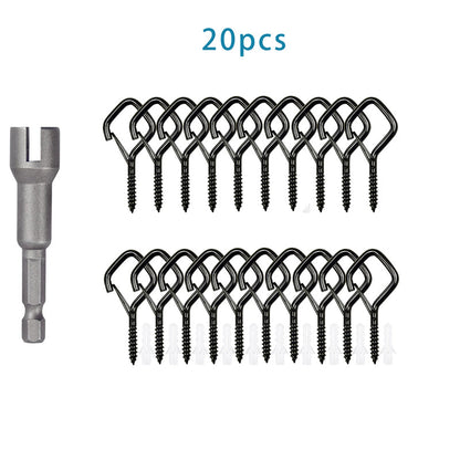 Q-Shaped Spring Snap Hooks