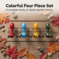 Colorful Metal Ant Garden Statue